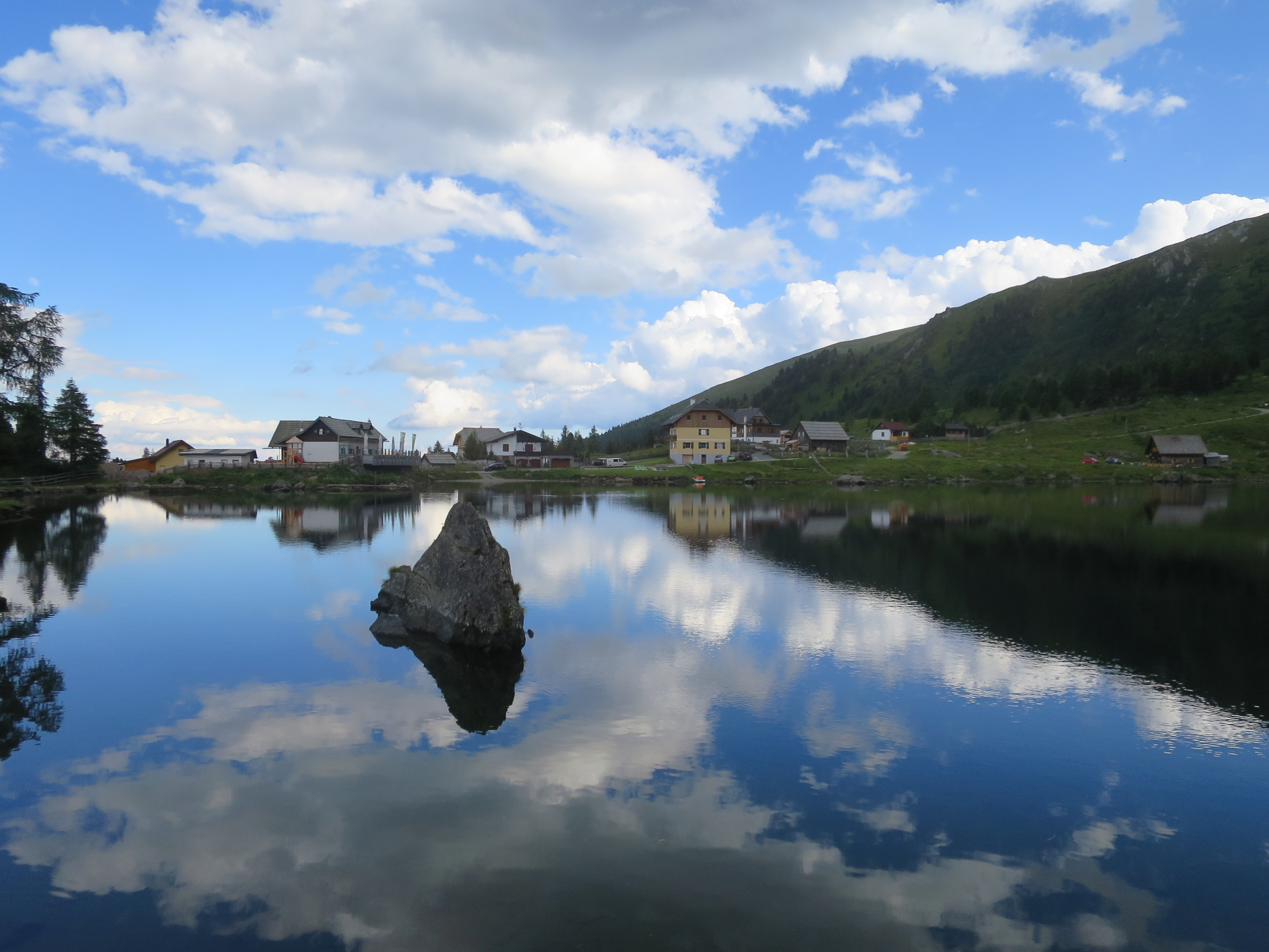 Falkertsee nyáron